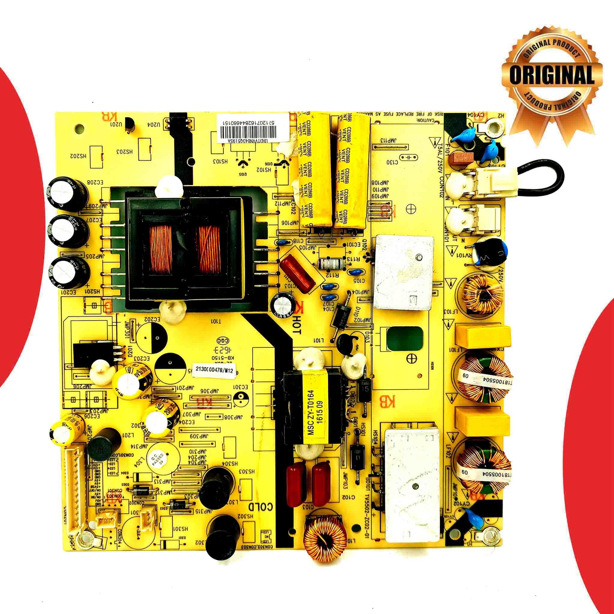 Model UHDTVVNB43Q519SA Videocon LED TV Power Supply - Great Bharat Electronics Model UHDTVVNB43Q519SA Videocon LED TV Power Supply - Great Bharat Electronics